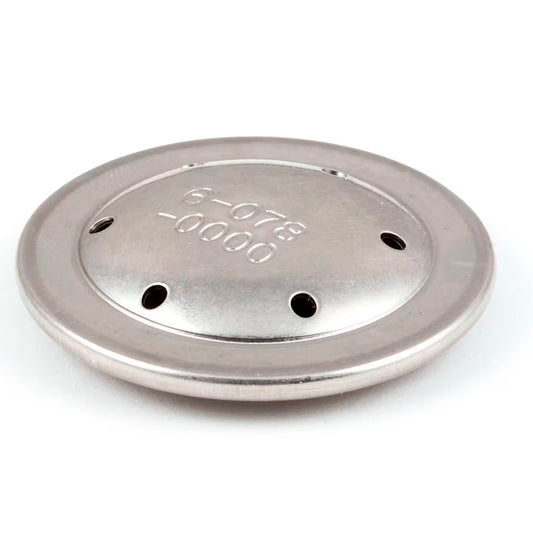 01082.0000 Cabezal pulverizador, 6 agujeros, acero inoxidable, 6-078 Bunn