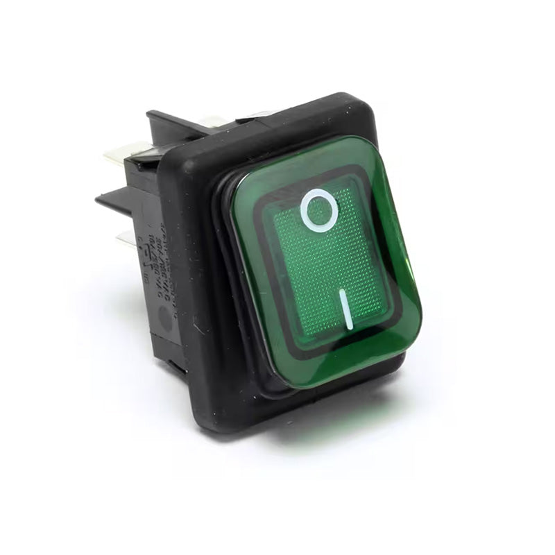 78-184S  Interruptor, basculante, luz verde Prince Castle